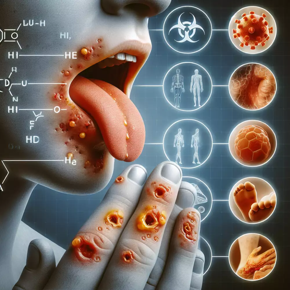 syndrom ruka noha ústa